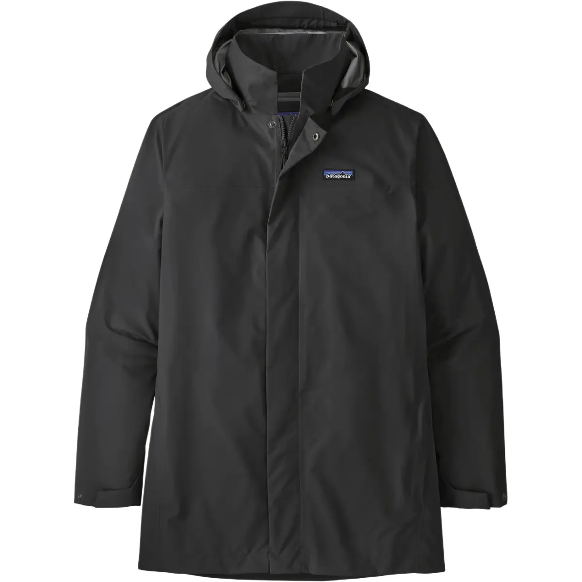 Patagonia City Storm Waterproof, Windproof, And Breathable Windbreaker Jacket Men's Black
