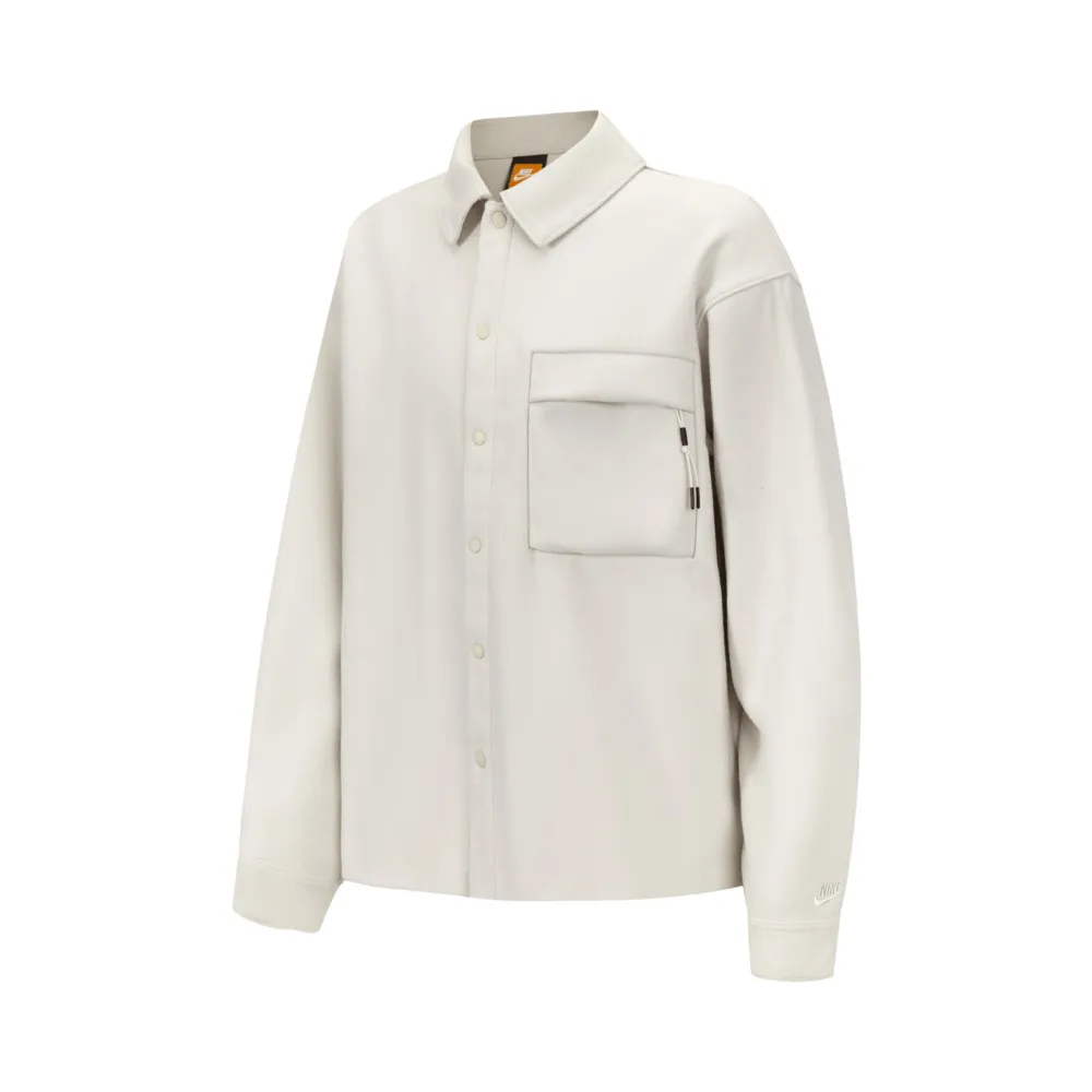 Nike Jackets Men's Ecru Lapel Moderate Other