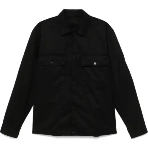 STONE ISLAND Compass-badge Shirt Jacket