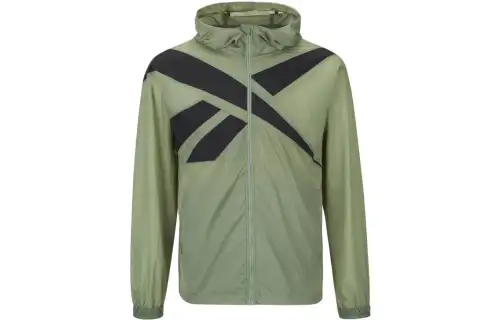 Reebok Breathable Sun Protection Clothing Men's Light Army Green