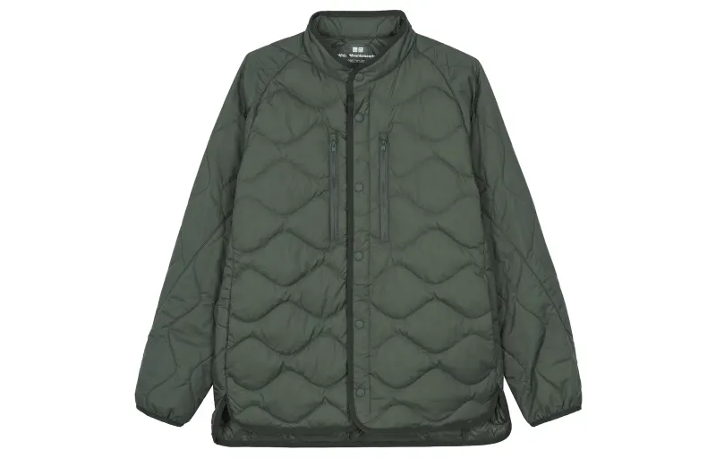 UNIQLO x White Mountaineering Collaboration FW23 Puffer Jacket Unisex Olive