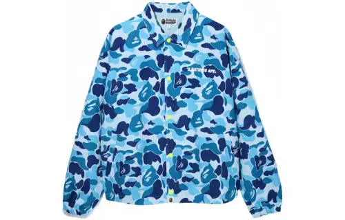 A BATHING APE Jackets & Coats Men's Blue