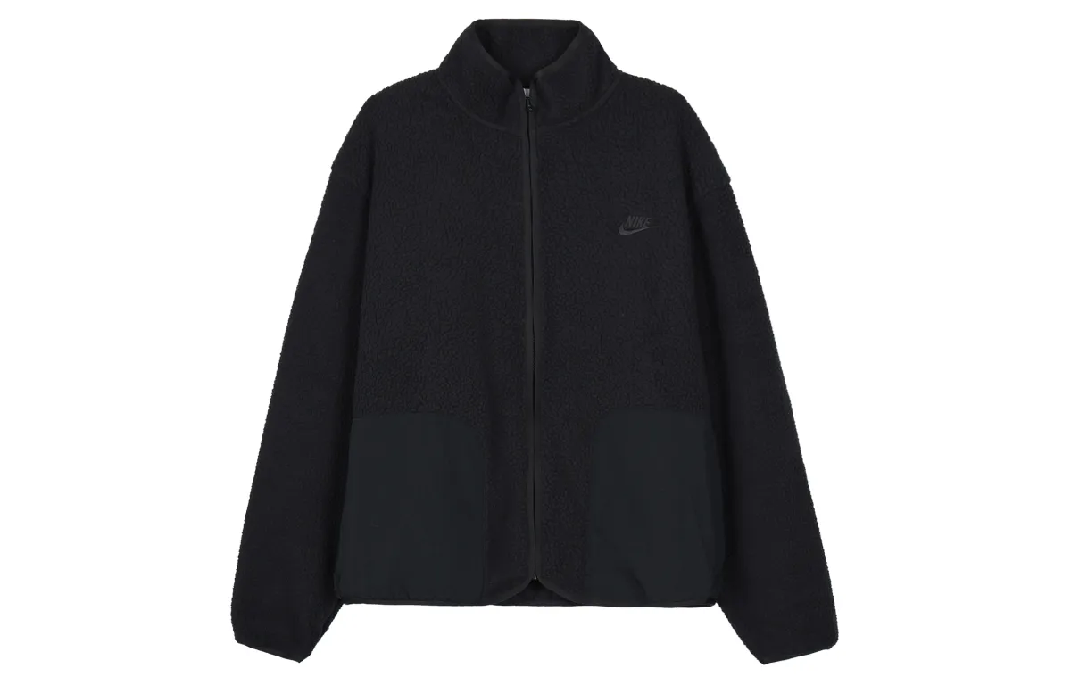Nike Club Velvet feel Coat Men's Black