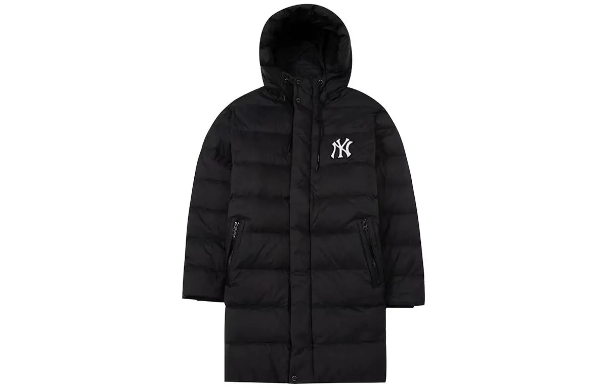 MLB Down Jacket Long Unisex Black