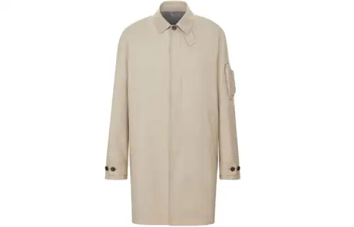 DIOR Quarterly New Products Coats Men's Brown Lapel Moderate