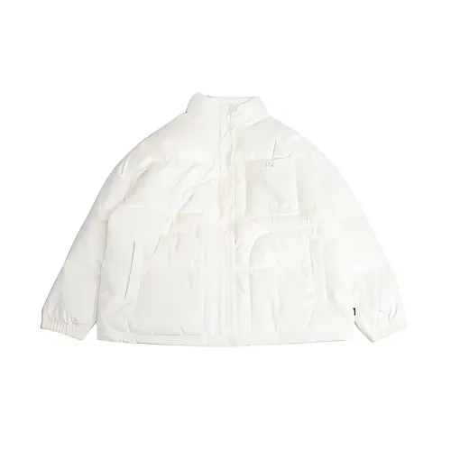Vans Jackets Men's Ecru Stand Collar Moderate Other