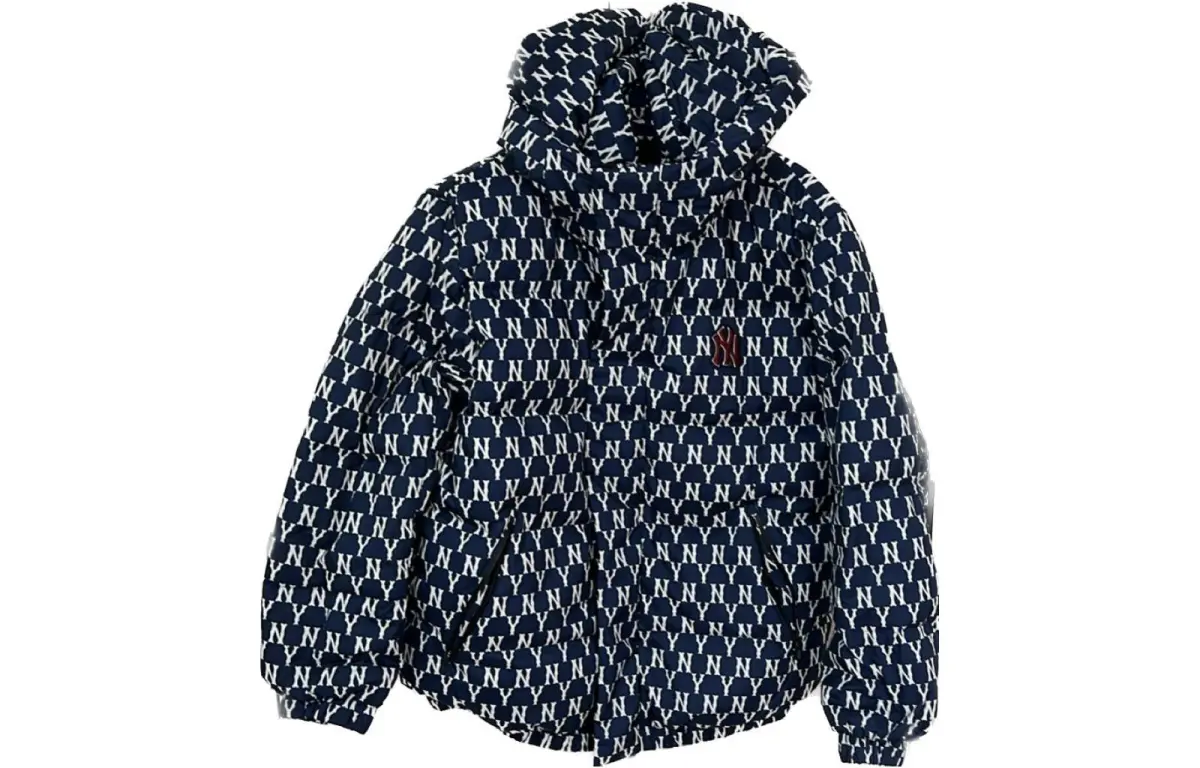 MLB Down Jacket Short Unisex Navy Blue