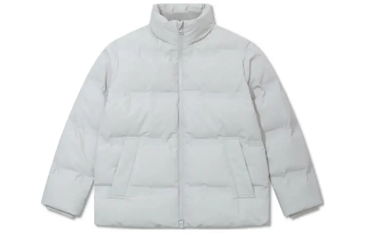 Levi's Down Jacket Unisex Gray White