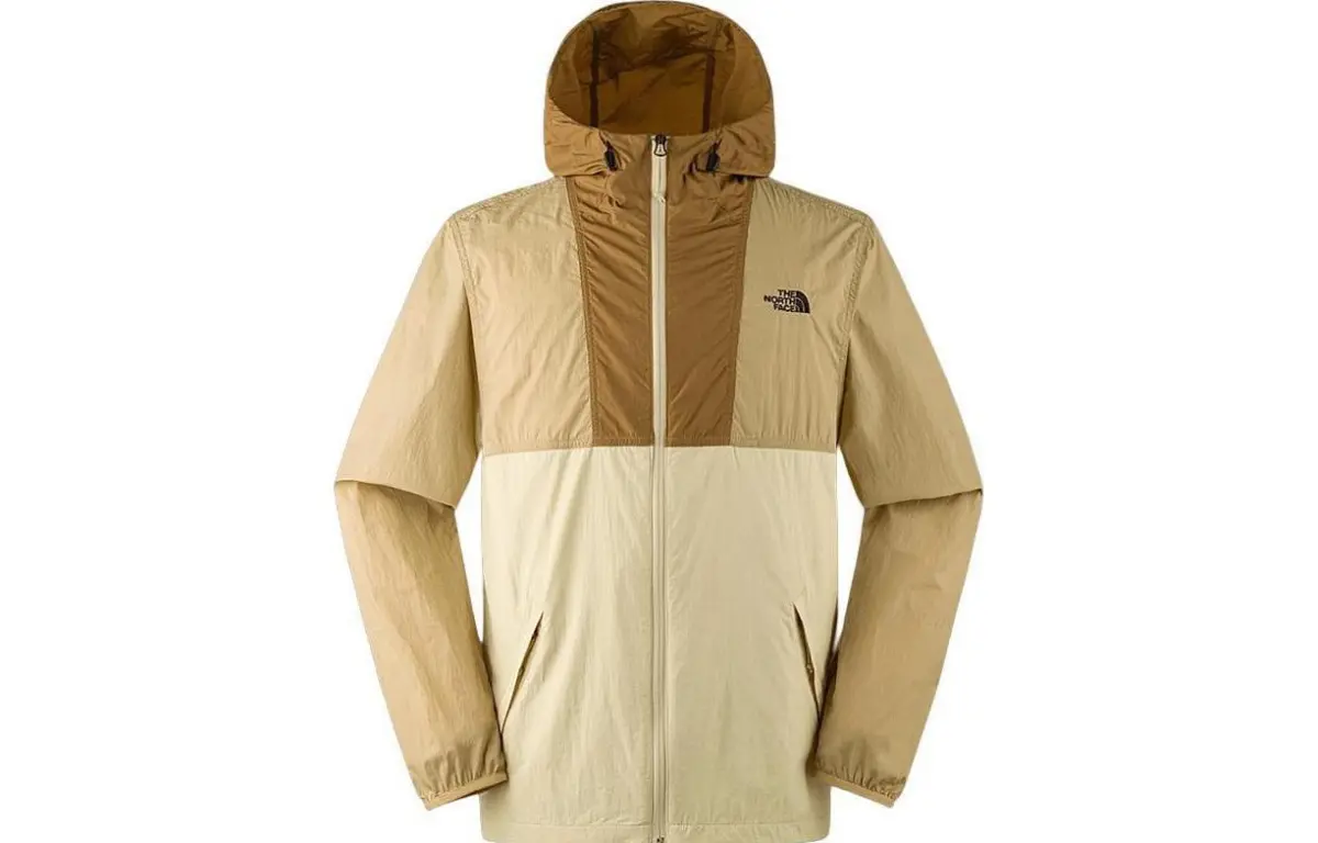 THE NORTH FACE Urban Exploration Breathable And Quick Dry Windproof UV Protection Sun Protection Clothing Men's Khaki