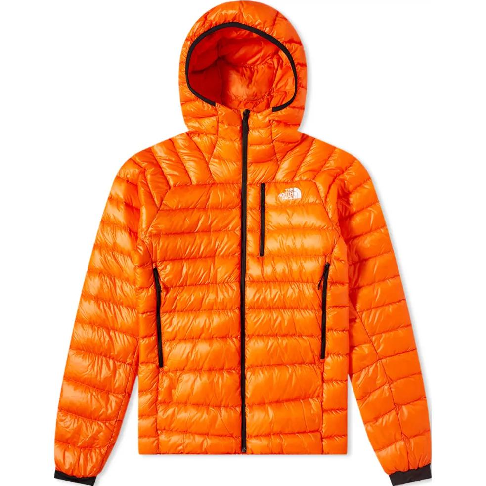 Мужской пуховик The North Face Nuptse (оранжевый)