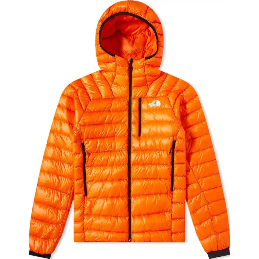 THE NORTH FACE Down Jackets Men's Orange Hooded Thickened Other
