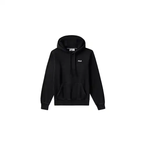 FILA Sweatshirts Unisex Black Hooded Moderate Regular