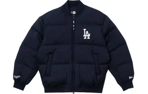 New Era Down Jacket Unisex Dark Blue
