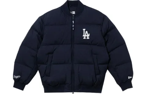 New Era Down Jacket Unisex Dark Blue
