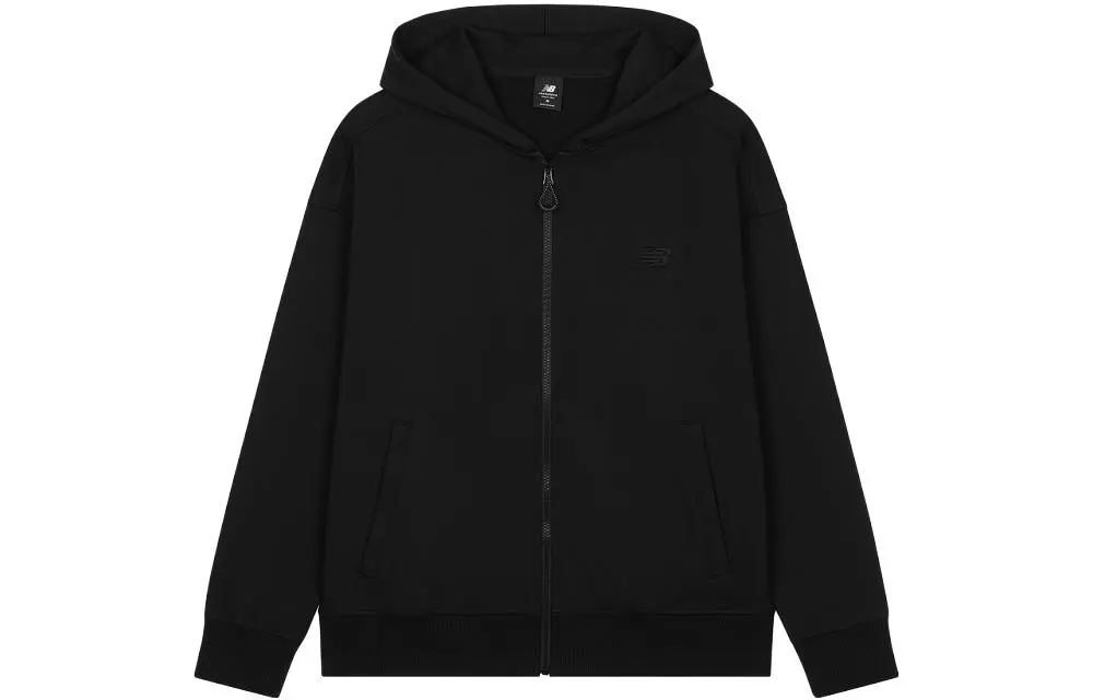 New Balance Jackets Men's Black Hooded Moderate Other