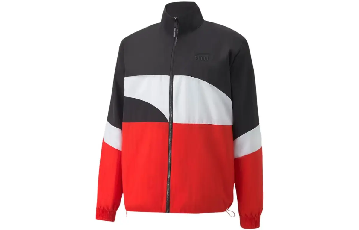 PUMA Jackets Men's Multicolor Stand Collar Moderate Other