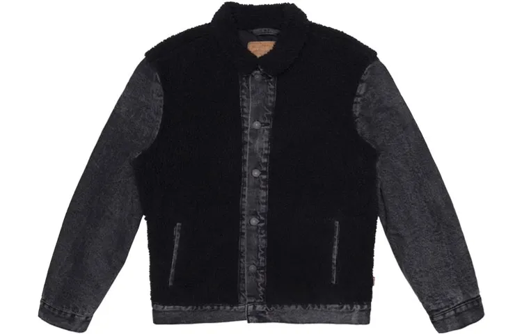 Levi's Velvet feel Coat Men's Black