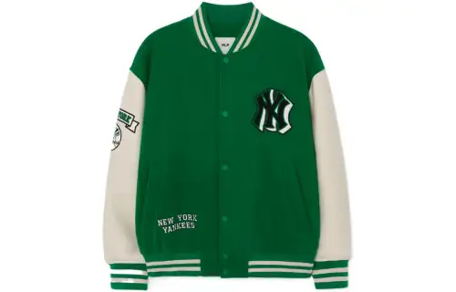 MLB Baseball green uniform for men and women, print, with embroidery, for beloved
