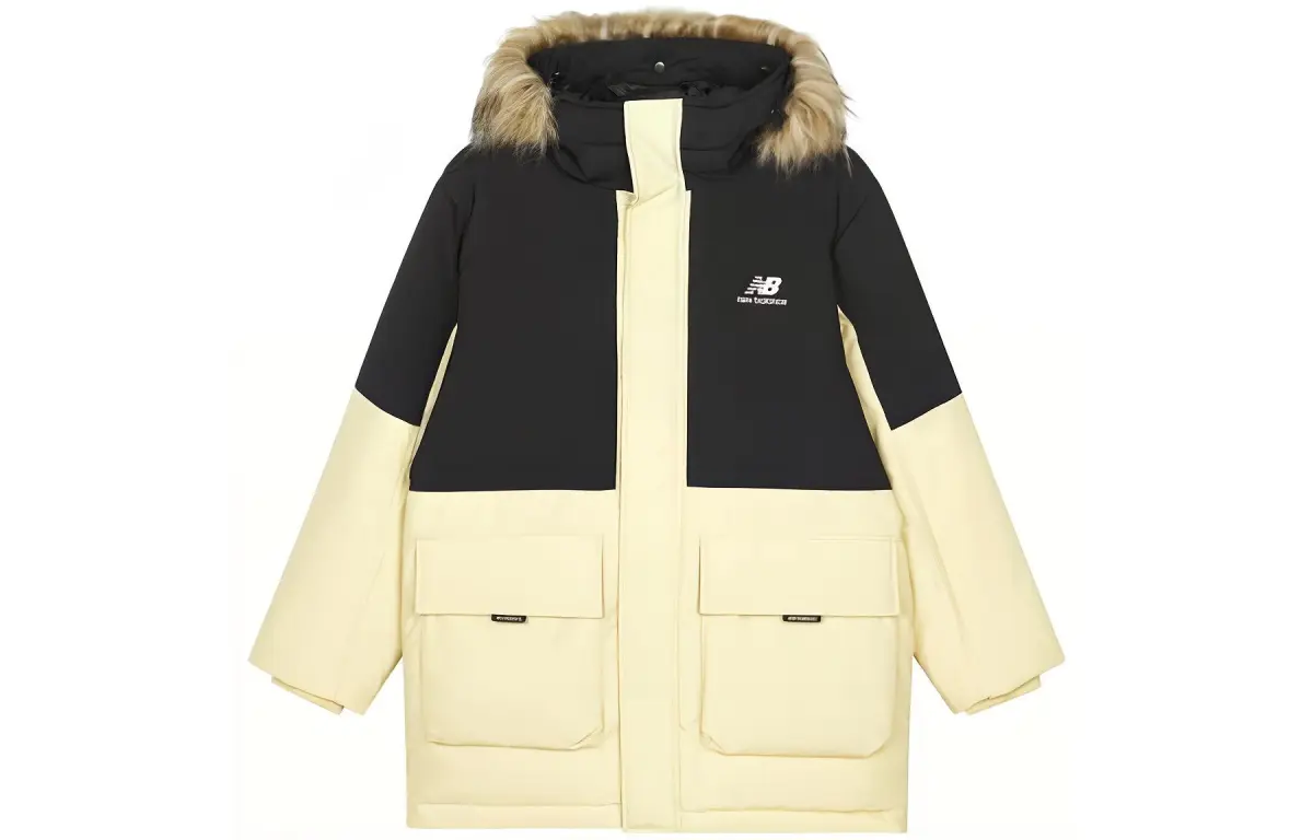 New Balance Down Jacket Men's Ecru
