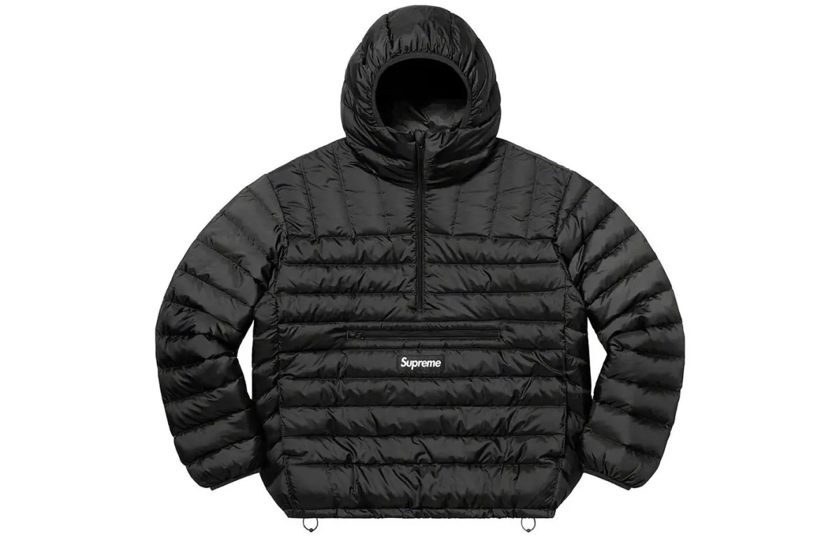 Supreme Micro Down Half Zip Hooded Pullover FW22