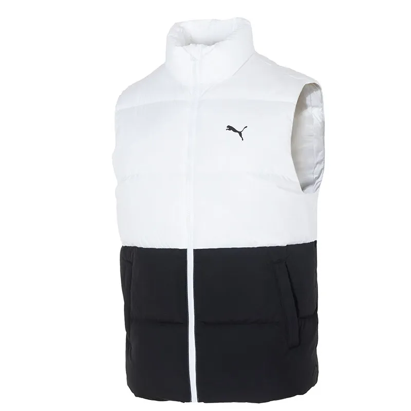 PUMA POWER Down Vest Men's Black White