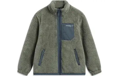 Li Ning Outdoor Collection Puffer Jacket Unisex Murky Olive Green