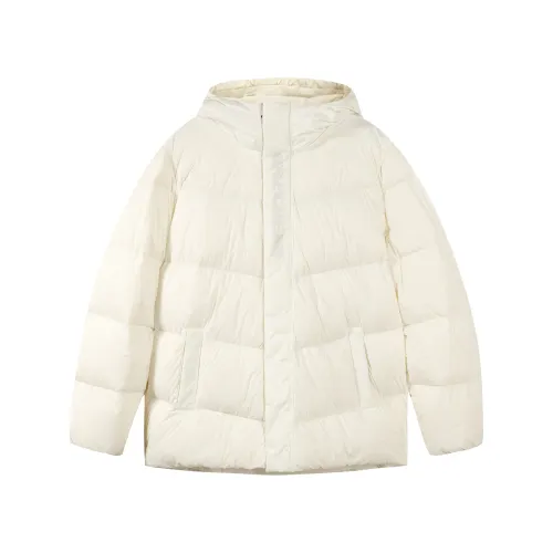 Skechers Down Jacket Unisex Marshmallow White