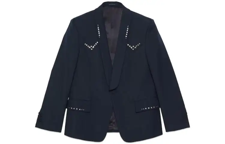 GUCCI SS23 Jackets & Coats Men's Blue