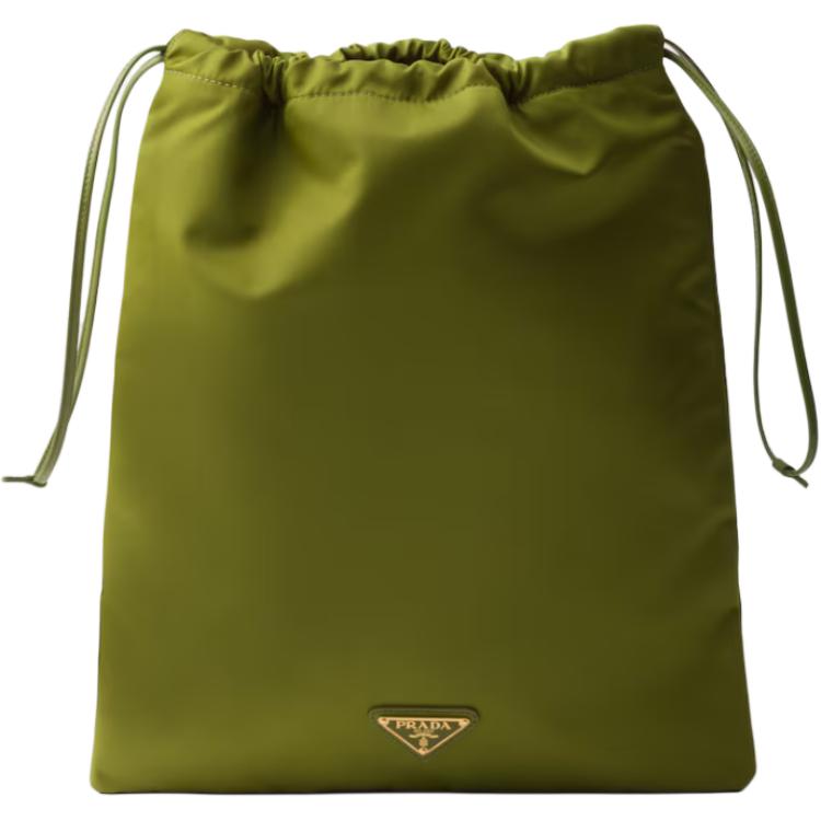 Женская сумка Prada Re-Nylon (зеленая)