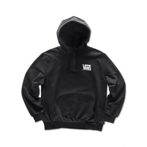 Vans Sweatshirts Unisex Black Hooded Moderate