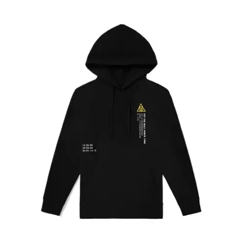Vans Sweatshirts Unisex Black Hooded Moderate Regular