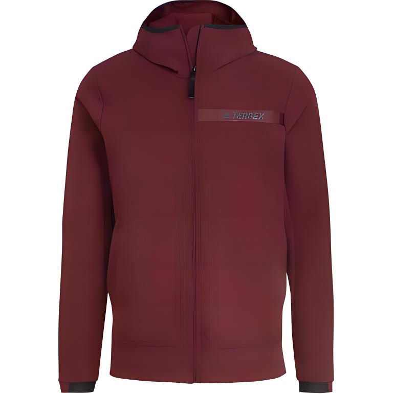 Adidas ULT MULTI SOFT SHELL JACKET Jackets & Coats Men's Dark Shadow Red