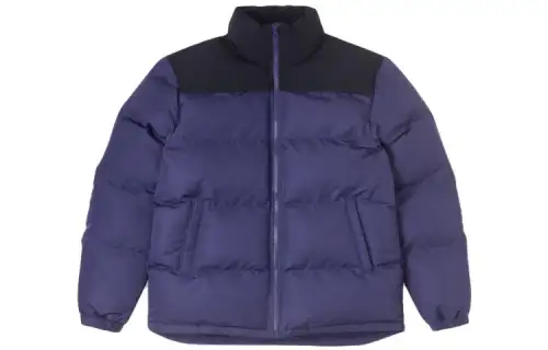 Converse Puffer Jacket Men's Dark Purple