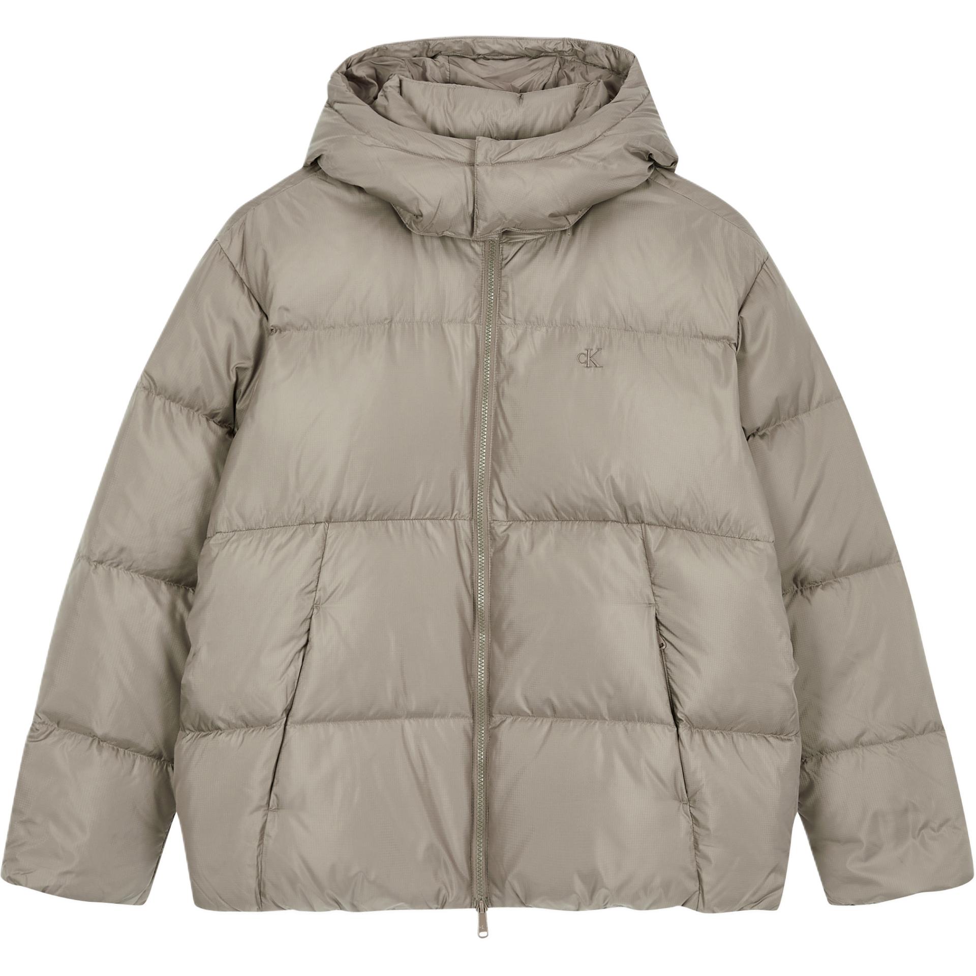 Мужская куртка CALVIN J327349-PAV (коричневая)