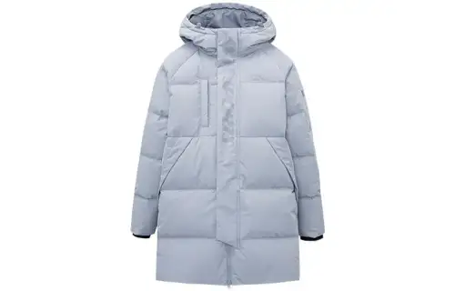 ANTA Life Collection Down Jackets Men's Mist Gray Hooded Thickened Other