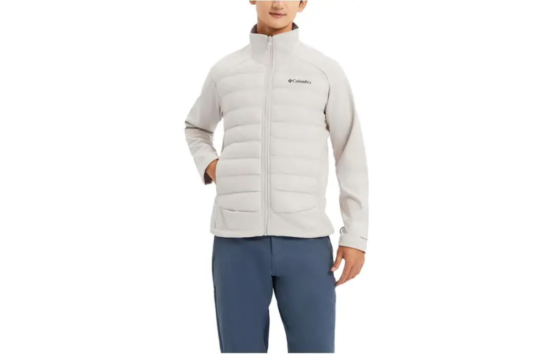 Columbia Puffer Jacket Men's White