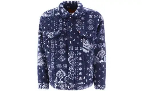 Levis Jackets Men's Blue Moderate
