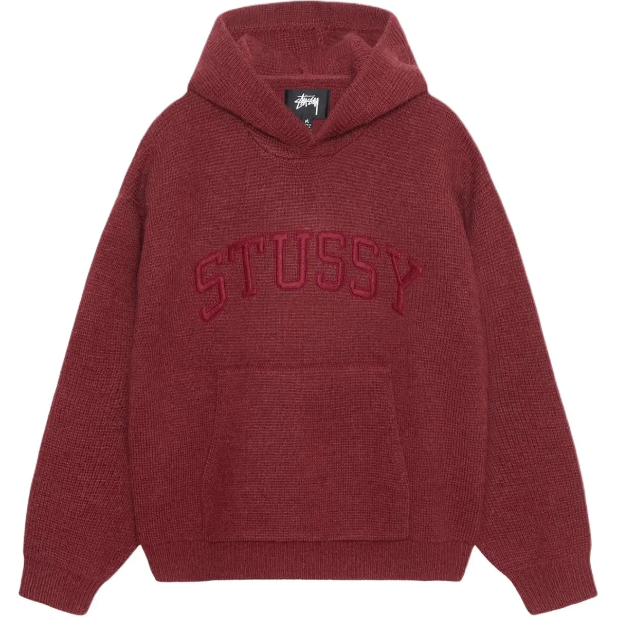 Stüssy Patch Knitted Hoodie