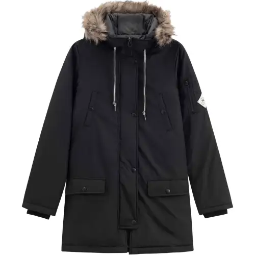 Vans Jackets Men's Black Hooded Moderate Other