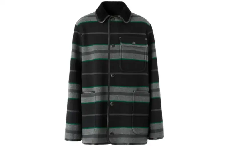 Burberry Jackets & Coats Men's Black