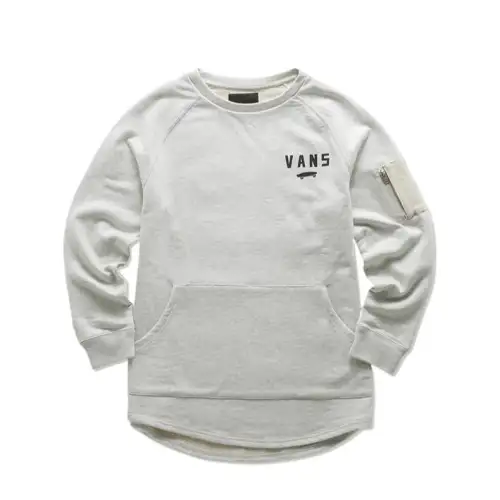 Vans Sweatshirts Men's White Crew Neck Moderate Regular