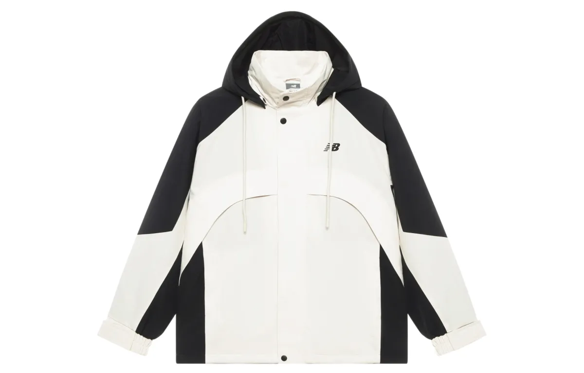 New Balance Waterproof And Windproof Windbreaker Jacket Unisex Black