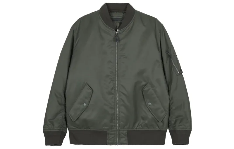 UNIQLO Jacket Unisex Dark Olive