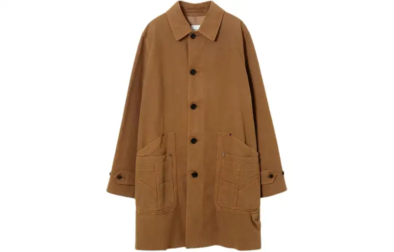 Burberry Coat Men's Dark Birch Brown