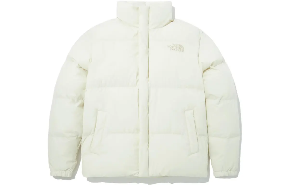 THE NORTH FACE Puffer Jacket Winter Unisex Ecru