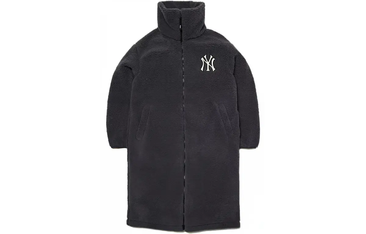 MLB Velvet feel Coat Unisex Black