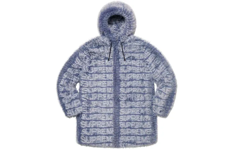 Supreme Faux Fur Hooded Coat