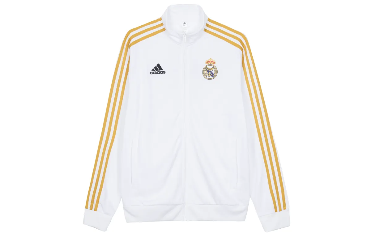 Adidas Real Madrid Football Jacket Men's White