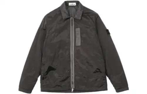 STONE ISLAND Puffer Jacket Men's Charcoal Gray