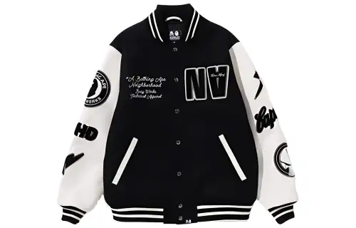Bape X Neighborhood Varsity Jacket